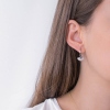 Pendientes Cologne plata