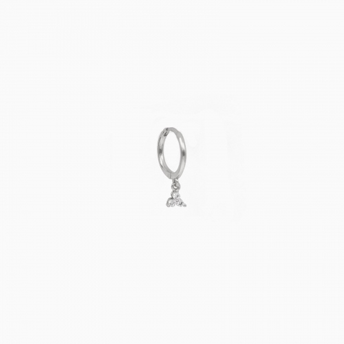 Pendientes Amsterdam plata