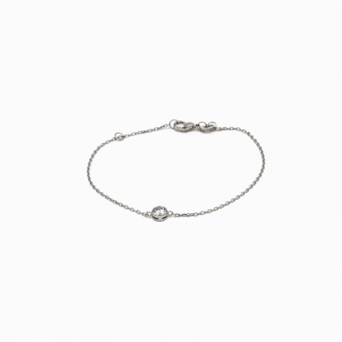 Pulsera Portland plata