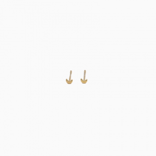 Boucles d'oreilles Luna or