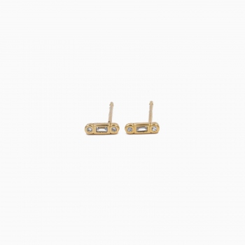 Boucles d'oreilles Rabat or