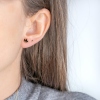 Boucles d'oreilles Luna or