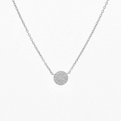 Halsketting Rotterdam zilver